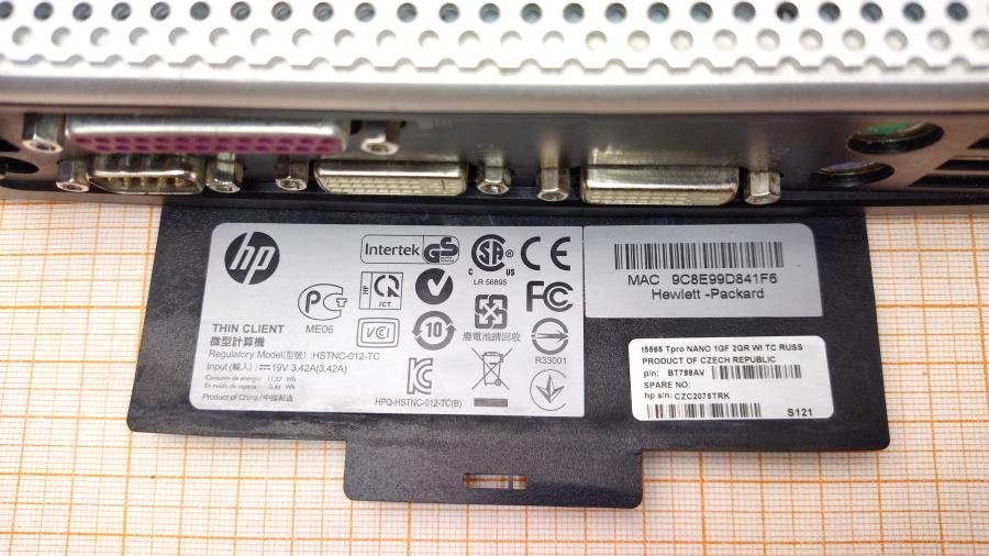 152-035-002 Тонкий клиент HP t5565 (BT788AV) #17