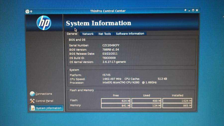 152-036-002 Тонкий клиент HP t5745 (VG985AV) #18