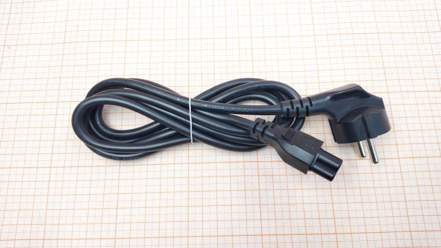 098-159-001 Кабель питания CEE7/7 I-SHENG CEE7/7 - IEC-C5 3×0.75mm2 1.8m #1