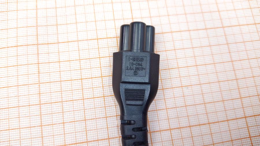 098-160-001 Кабель питания CEE7/7  CEE7/7 - IEC-C5 3×0.75mm2 0.8m #2