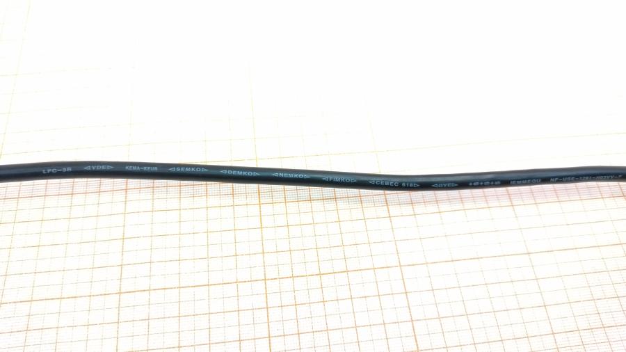 098-163-001 Кабель питания CEE7/7  CEE7/7 - IEC-C5 3×0.75mm2 1.8m #6