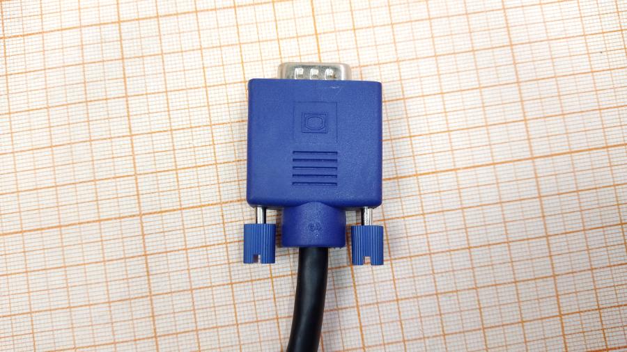 149-359-001 Кабель DVI для ЖК мониторов HOTRON DVI-A (M) - VGA (M) 3m #4