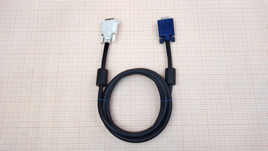 149-360-001 Кабель DVI для ЖК мониторов   DVI-A (M) - VGA (M) 2m #1
