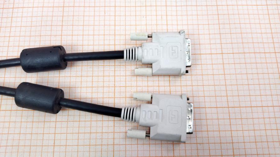 149-361-001 Кабель DVI для ЖК мониторов  DVI-D (M) - DVI-D (M) 1.8m Dual link #2