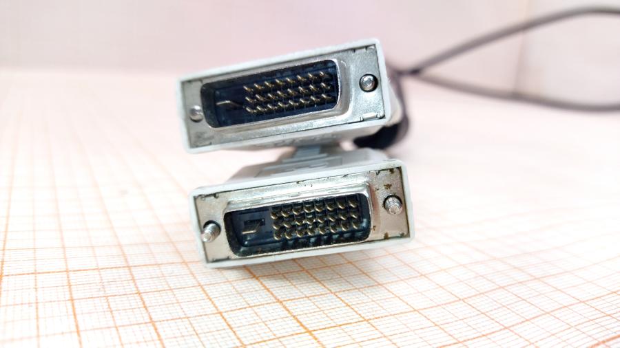 149-361-001 Кабель DVI для ЖК мониторов  DVI-D (M) - DVI-D (M) 1.8m Dual link #3