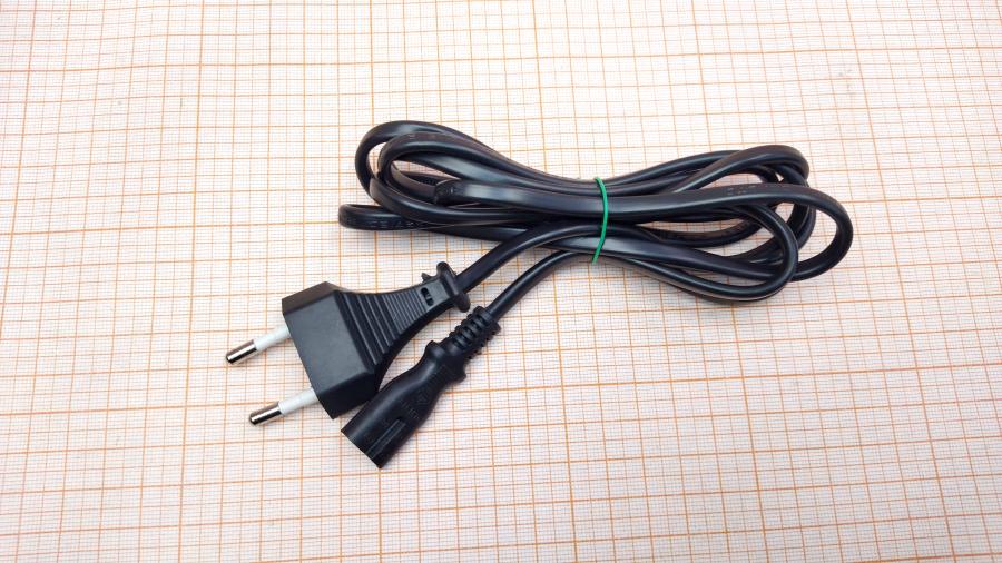 066-165-001 Кабель питания CEE 7/16  CEE7/16 - IEC-C7 2G×0.75мм² 1.8M #1