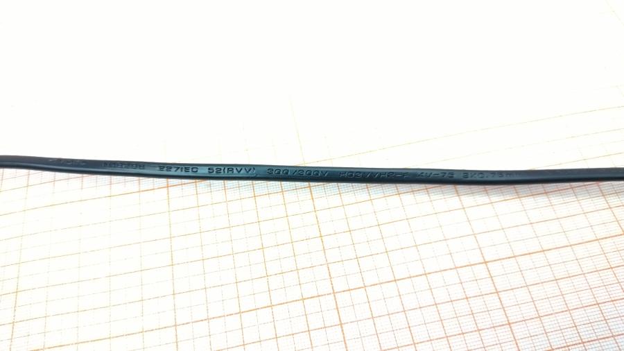 066-165-001 Кабель питания CEE 7/16  CEE7/16 - IEC-C7 2G×0.75мм² 1.8M #6