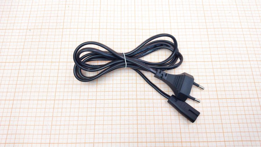 066-166-001 Кабель питания CEE 7/16  CEE7/16 - IEC-C7 2G×0.75мм² 1.5M #1