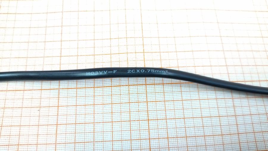 066-167-001 Кабель питания CEE 7/16  CEE7/16 - IEC-C7 2G×0.75мм² 1.2M #6