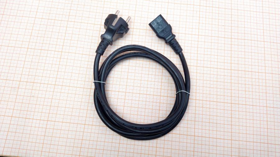 193-267-002 Кабель питания CEE7/7  CEE7/7 - IEC-C13 3G×1.0мм² 1.8M #1