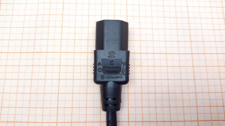 193-275-001 Кабель питания CEE7/7  CEE7/7 - IEC-C13 3G×1.0мм² 2M #2