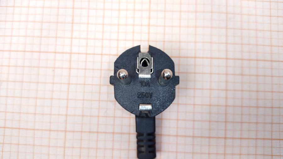 098-171-001 Кабель питания CEE7/7  CEE7/7 Угловой - IEC-C13 3×0.5mm2 1.5m #5