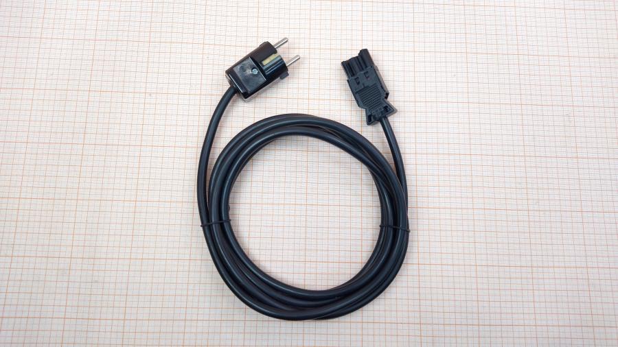 119-019-001 Кабель питания BS5733 Wieland IEC CEE7/7 - ST18/3BK1 3x1.5mm² 3M #1