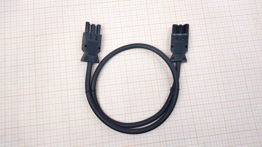 119-023-001 Кабель питания BS5733 Wieland ST18/3SK1 - ST18/3BK1 3x1.5mm² 0.8m #1