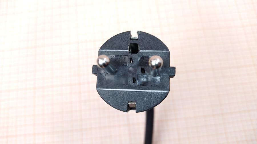 119-024-001 Кабель питания BS5733 Wieland IEC CEE7/7 - ST18/3BK1 3x1.5mm² 2.5M #5