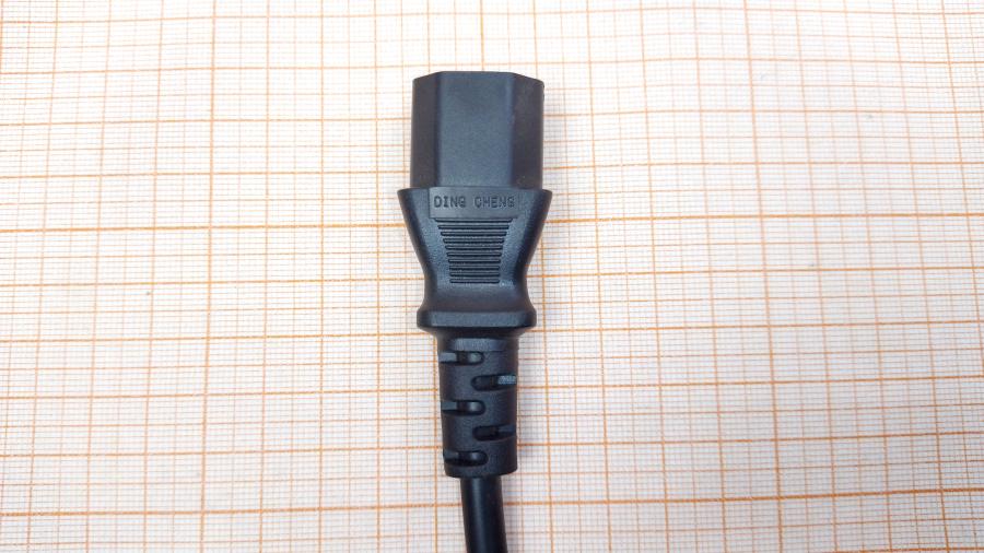 114-434-002 Удлинитель питания IEC-C14  IEC C13 - IEC C14 1.8m blk #2