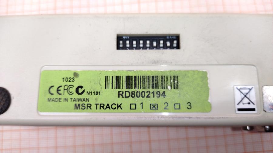 077-137-007 Считыватель магнитных карт CipherLab 1023 #7