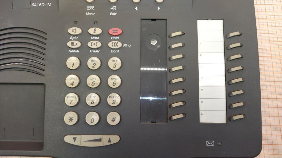 098-031-002 Телефон системный AVAYA 6416D+M #4