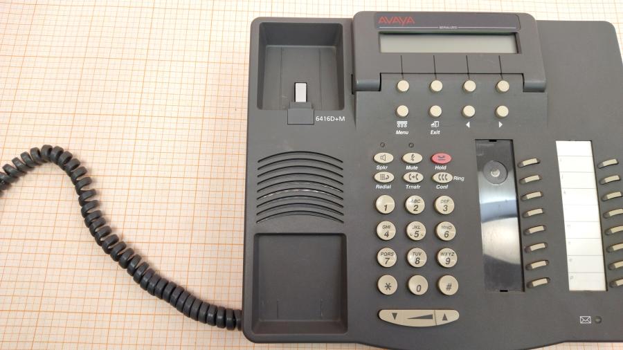 098-031-002 Телефон системный AVAYA 6416D+M #5