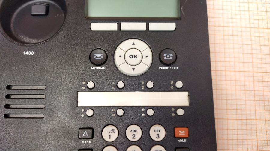 098-214-001 Телефон VoIP AVAYA 1408 #4