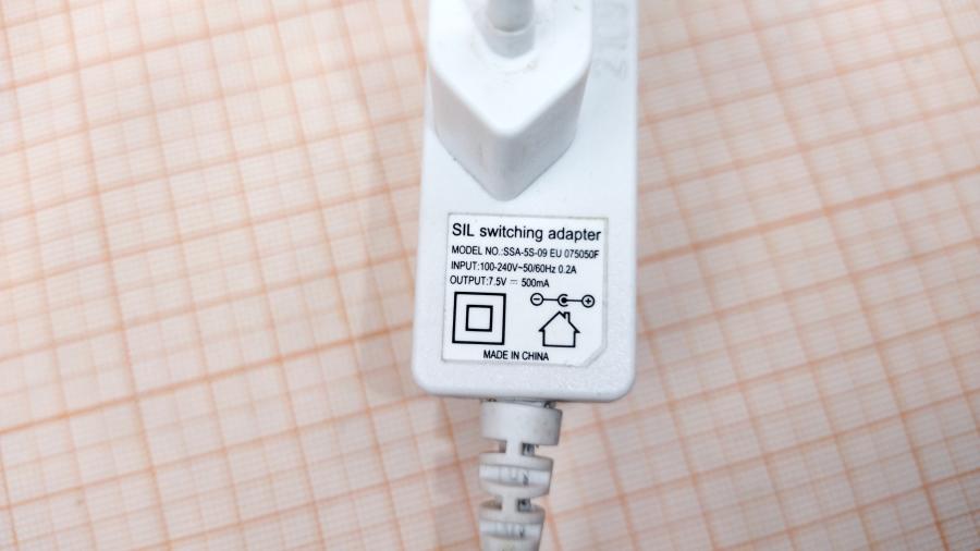 098-204-001 Блок питания (БП) SIL SSA-5S-09 EU 075050F #4