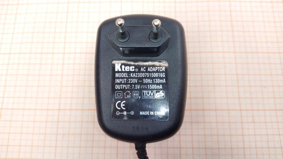 098-215-001 Блок питания (БП) Ktec KA23D075150016G #2