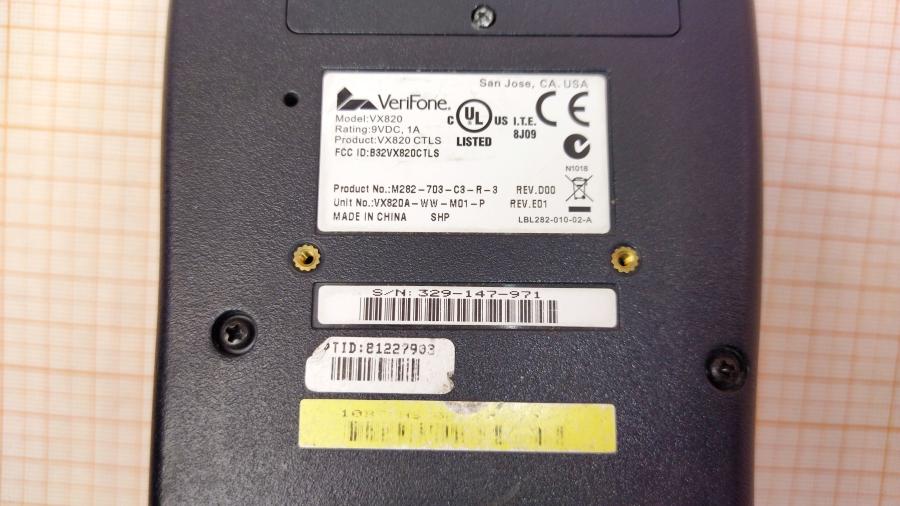 114-790-005 Платежный терминал VERIFONE VX820 #10