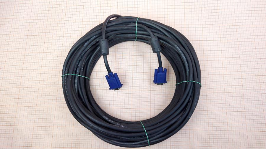 098-223-001 Кабель SVGA 15M/15M VCOM VGA 15M - VGA 15M 30m #1