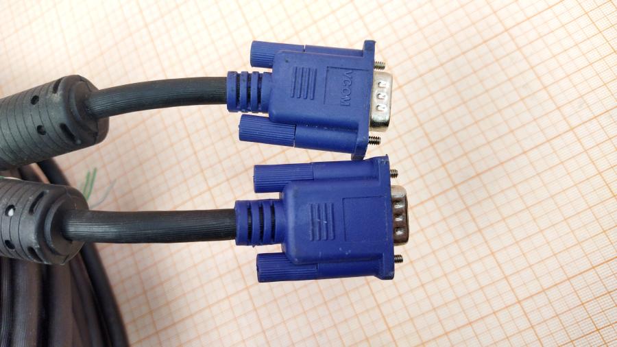 098-223-001 Кабель SVGA 15M/15M VCOM VGA 15M - VGA 15M 30m #2