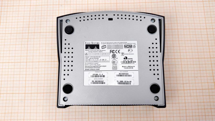 164-033-001 Шлюз VoIP CISCO ATA 186/188 #9