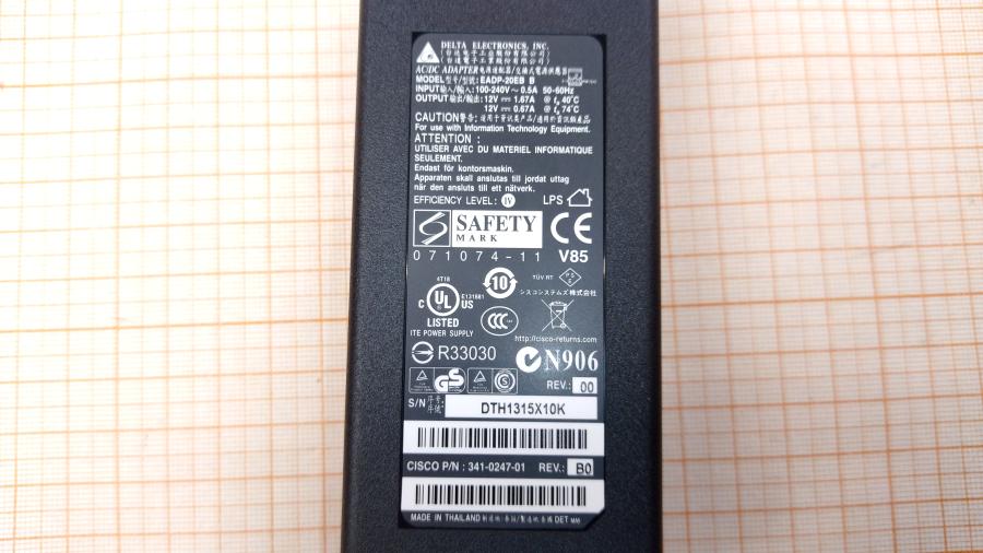 164-032-002 Блок питания (БП) DELTA EADP-20EB #4