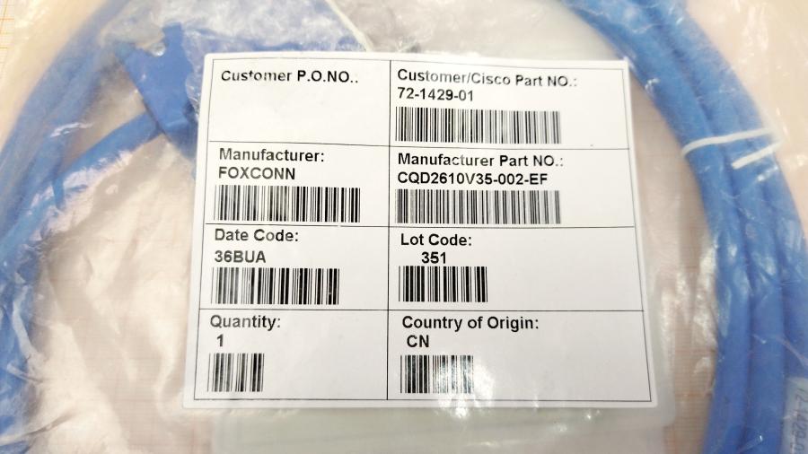 164-034-001 Кабель интерфейсный CISCO CAB-SS-V35FC= (72-1429-01) #2