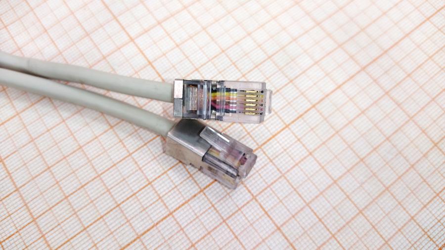 098-235-001 Патч-корд  F/UTP RJ12 (6P6C) - RJ12 (6P6C) 3М #2