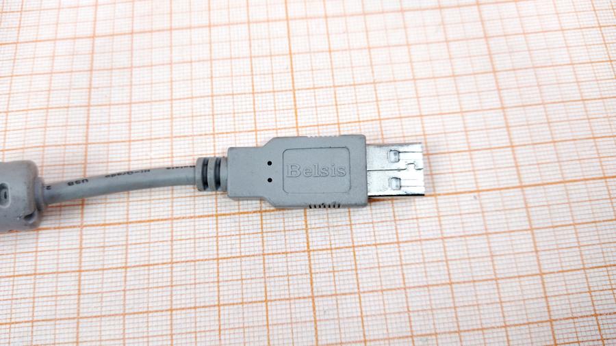 098-248-001 Кабель USB Belsis USB A (M) - USB B (M) 3m #4