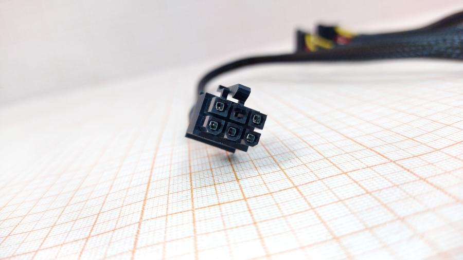 174-193-001 Переходник питания  PCI-E 6Pin (M) - 1x Molex 4Pin - 3x SATA 15Pin #2