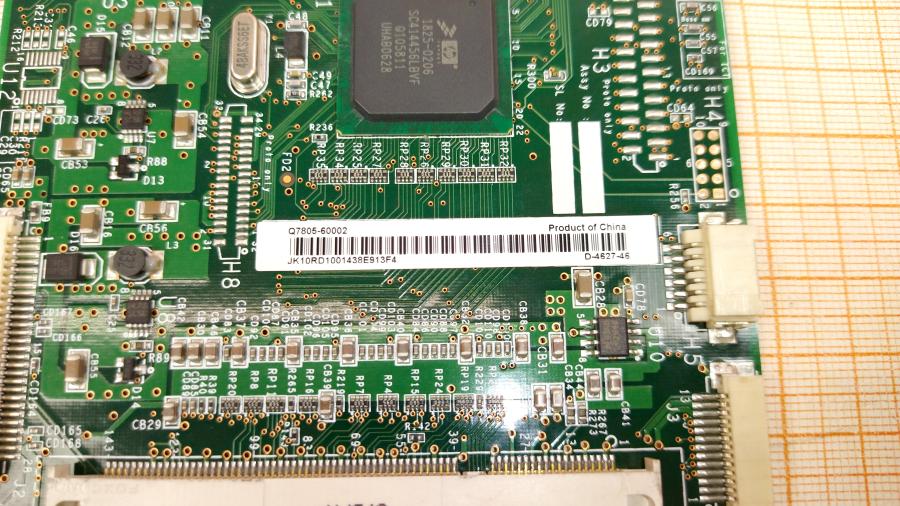 098-256-001 Плата форматора HP Q7805-60002 #3