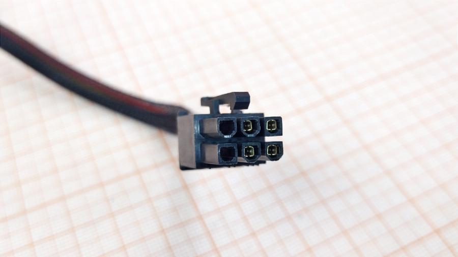 098-255-002 Переходник питания  PCI-E 6Pin (M) - 2x Molex 4Pin + FDD 4Pin #2