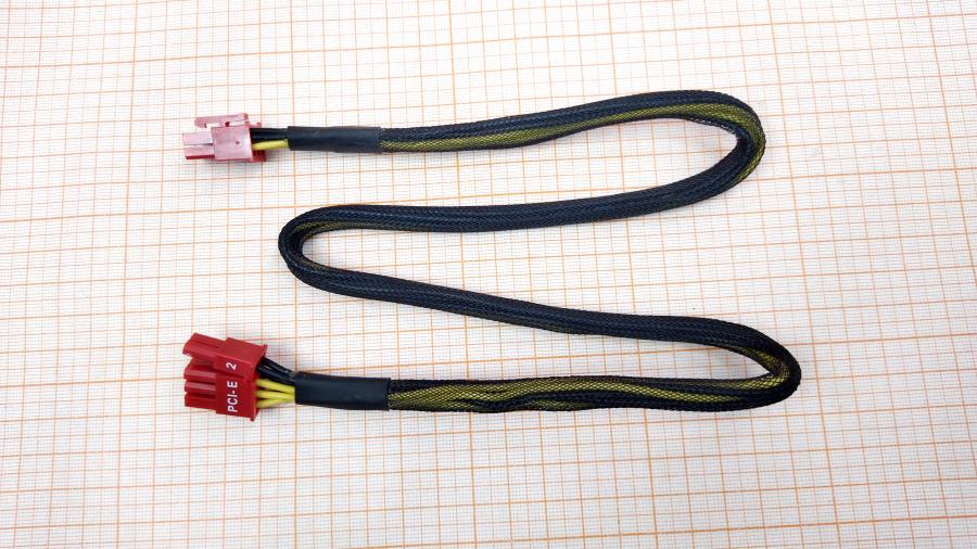 098-262-001 Переходник питания  PCI-E 6Pin - PCI-E 6+2Pin #1