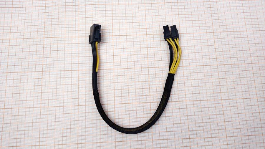 098-265-001 Переходник питания  PCI-E 8Pin (F) - PCI-E 4+4Pin (M) 0.3M #1