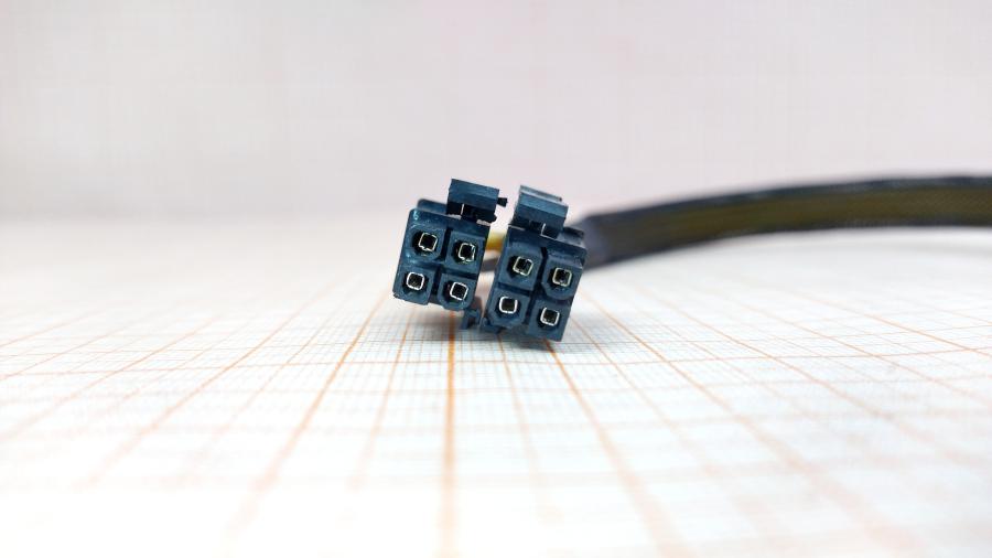 098-265-001 Переходник питания  PCI-E 8Pin (F) - PCI-E 4+4Pin (M) 0.3M #3