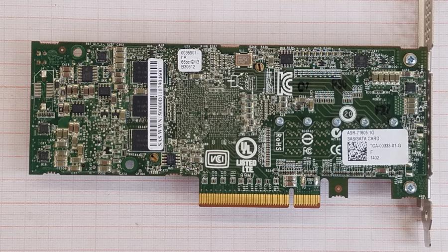 195-222-001 Контроллер PCI Adaptec ASR-71605 #3