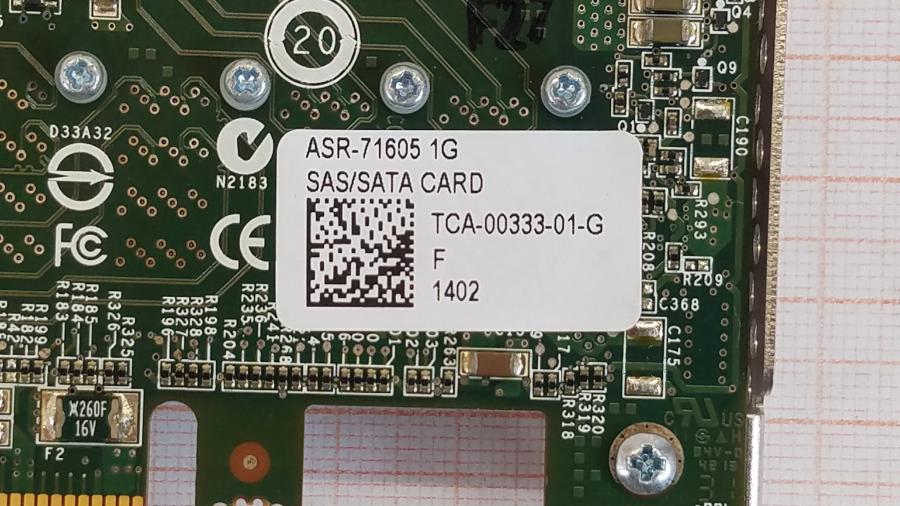 195-222-001 Контроллер PCI Adaptec ASR-71605 #4