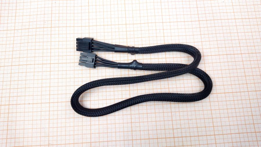 098-271-001 Переходник питания CORSAIR  PCI-E 8Pin (M) -  PCI-E 4+4Pin (M) 0.65M #1