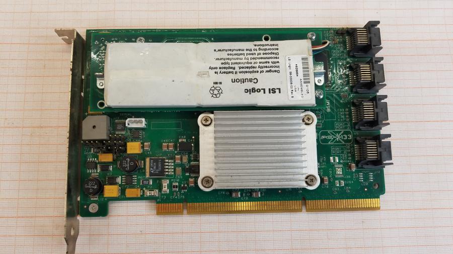 101-003-001 Контроллер PCI LSI MegaRAID SATA 300-8X #2