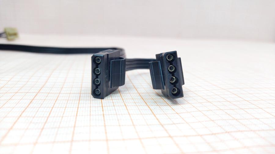 098-277-001 Переходник питания  PCI-E 5 Pin (M) - 2x Molex 4Pin (M) 0.55M #3