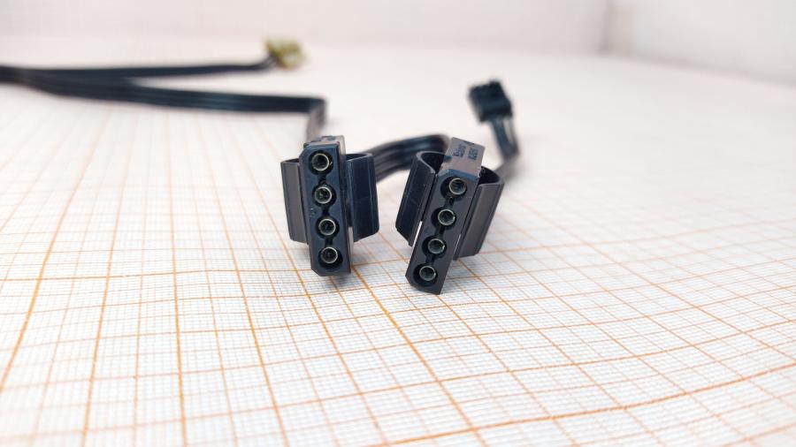 098-278-001 Переходник питания  PCI-E 5 Pin (M) - 2x Molex 4Pin (M) + FDD 4Pin (M) 0.65M #3