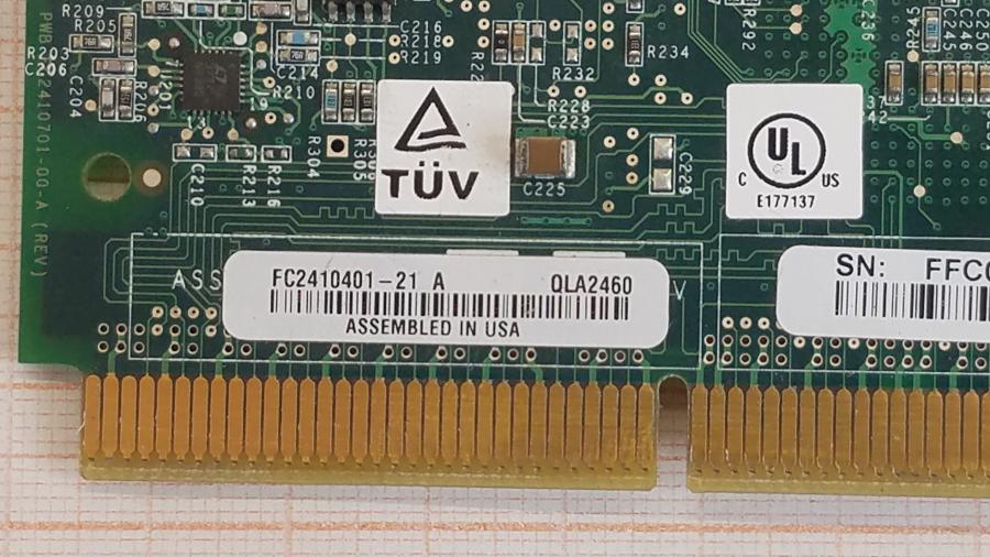 101-005-001 Сетевая карта SFP QLOGIC QLA2460 #5