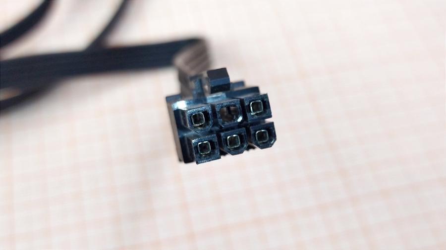 098-283-001 Переходник питания  PCI-E 6Pin (M) - 4x SATA 15Pin 0.7M #2