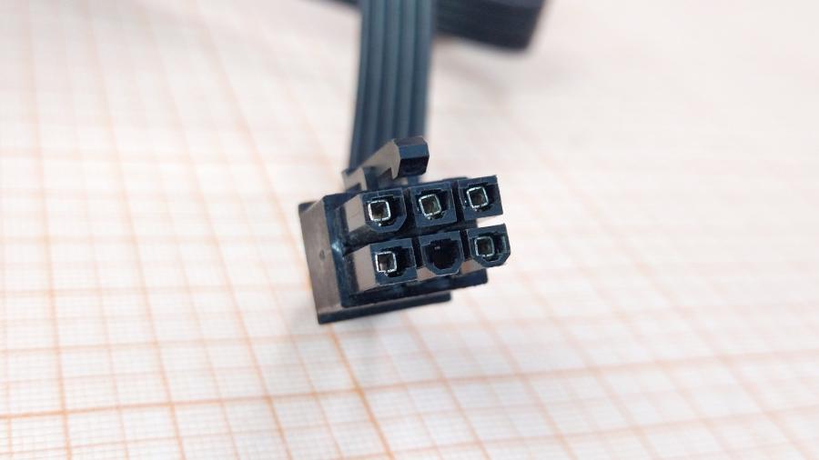 098-284-001 Переходник питания   PCI-E 6Pin (M) - 4x SATA 15Pin 0.85M #2