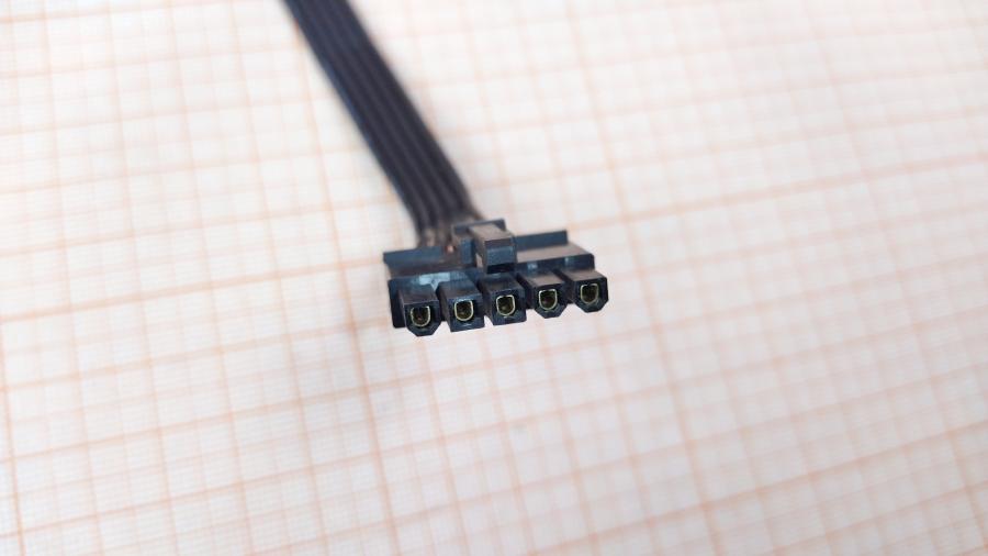 098-287-001 Переходник питания  PCI-E 5 Pin (M) - 4x SATA 15Pin (M) 0.8M #2